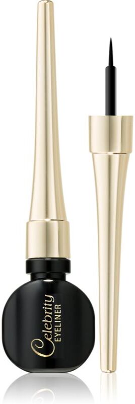 Eveline Cosmetics Celebrities Flüssige Eyeliner Farbton Black 3 ml