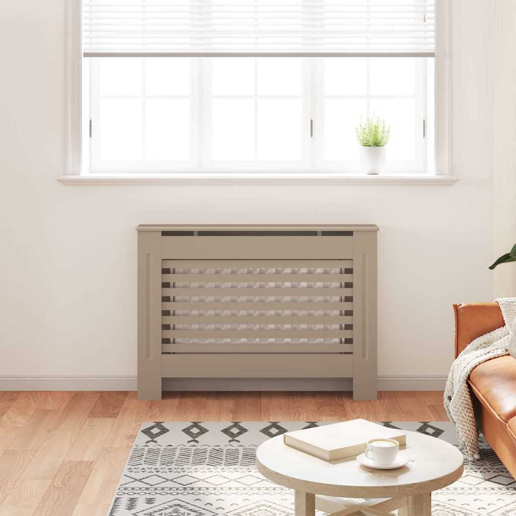 vidaXL Cache-radiateur 112x19x81,5 cm MDF