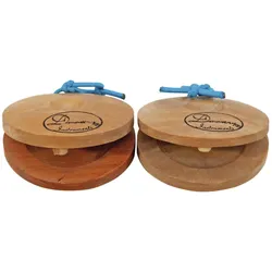 DIMAVERY Fingerkastagnetten, Holz 2x
