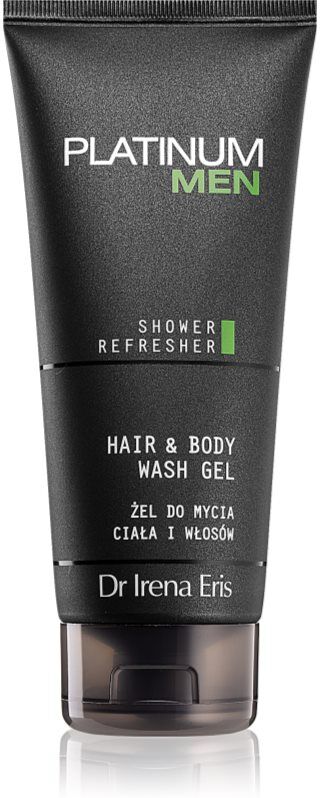 Dr Irena Eris Platinum Men Clean-Up refreshing shower gel for body and hair 200 ml