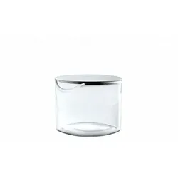 blomus Marmeladenglas Basic 100 ml Edelstahl Silber