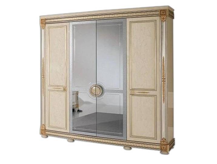 Xlmoebel Kleiderschrank Stilvoller Hochglanz Kleidercontainer von Arredoclassic (1-St., Kleiderschrank) Hergestellt in Europa
