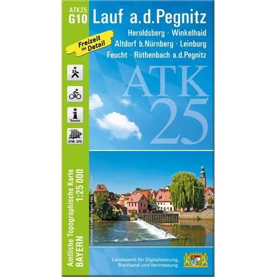 ATK25-G10 Lauf a.d.Pegnitz (Amtliche Topographische Karte 1:25000), Sonstige von , Landesamt für Digitalisierung, Breitband und Vermessung, Bayern,