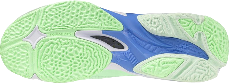 Mizuno Wave Lightning Z8 (25) Sisäpelikengät (Neo Mint/Black/Frontier Blue) - UK 8,5 (EUR 42,5)
