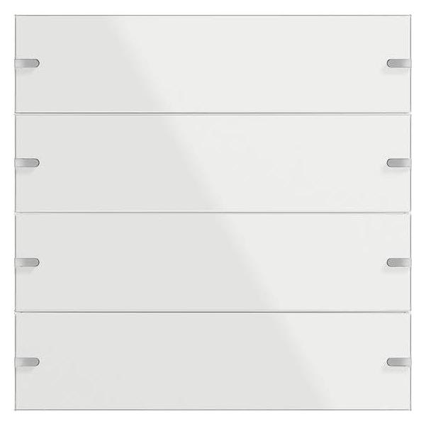 Gira 502412 4f Tastsens.4 TS4 G Weiss Wippenset (502412)