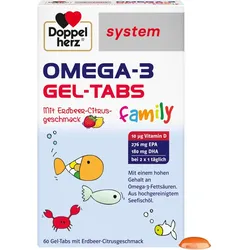 Doppelherz system OMEGA-3 family Gel-Tabs 60 St