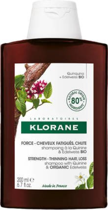 Klorane Fortificante Champô com Quinina e Edelvaisse BIO Anti-queda 200ml