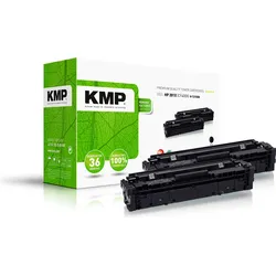 KMP, Toner, 2 H-T215DX schwarz Toner ersetzen HP 201X (CF400XD) (B)
