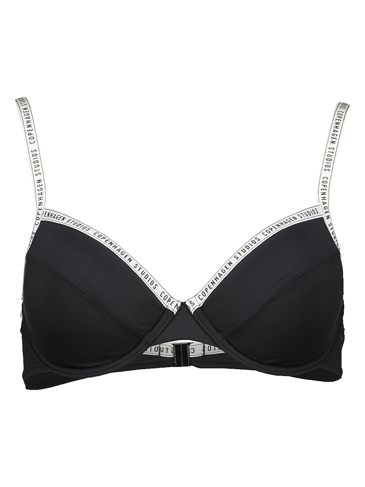 Copenhagen Studios Bikini-Oberteil in Schwarz - 44D-Cup