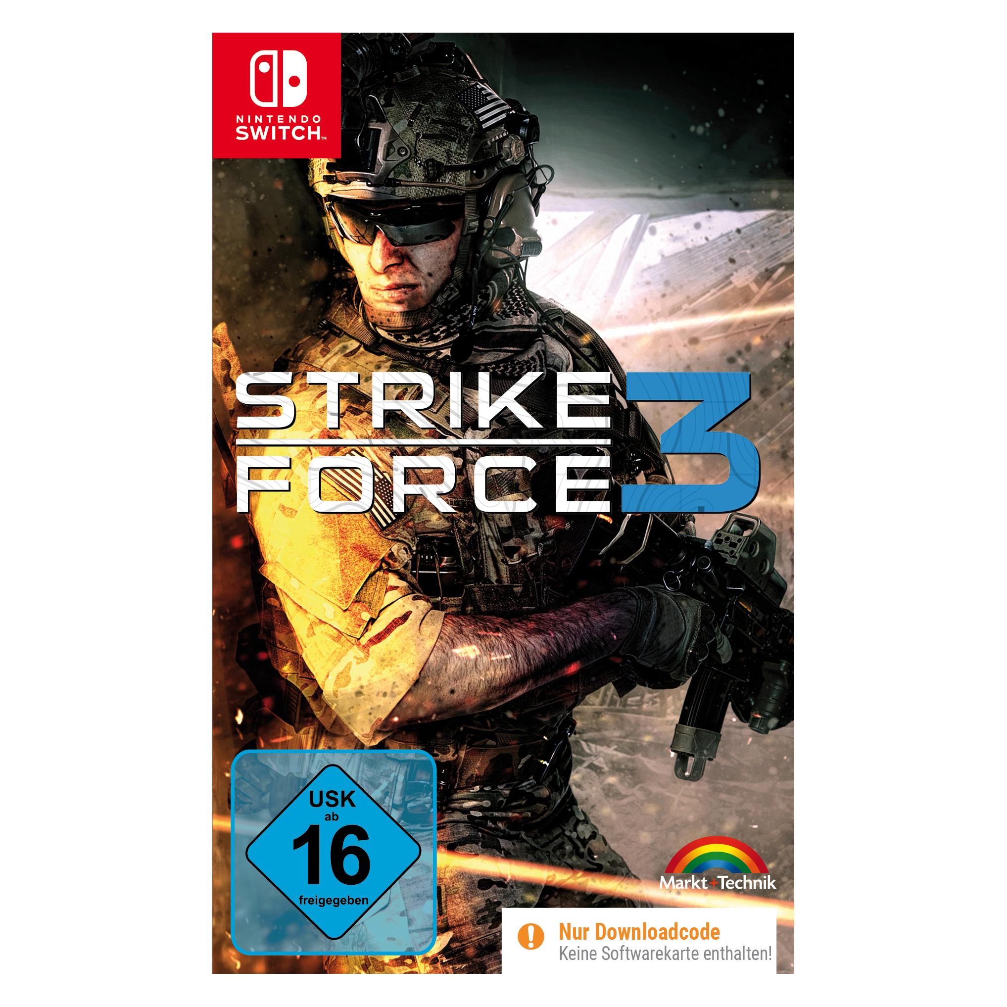 Markt + Technik Strike Force 3 Download Code (Switch) (62801552)
