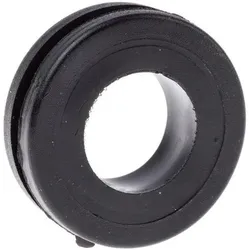 RS PRO, Leitungsführung Zubehör, PVC Kabeltülle Schwarz, Rund bis Ø 14mm x 3