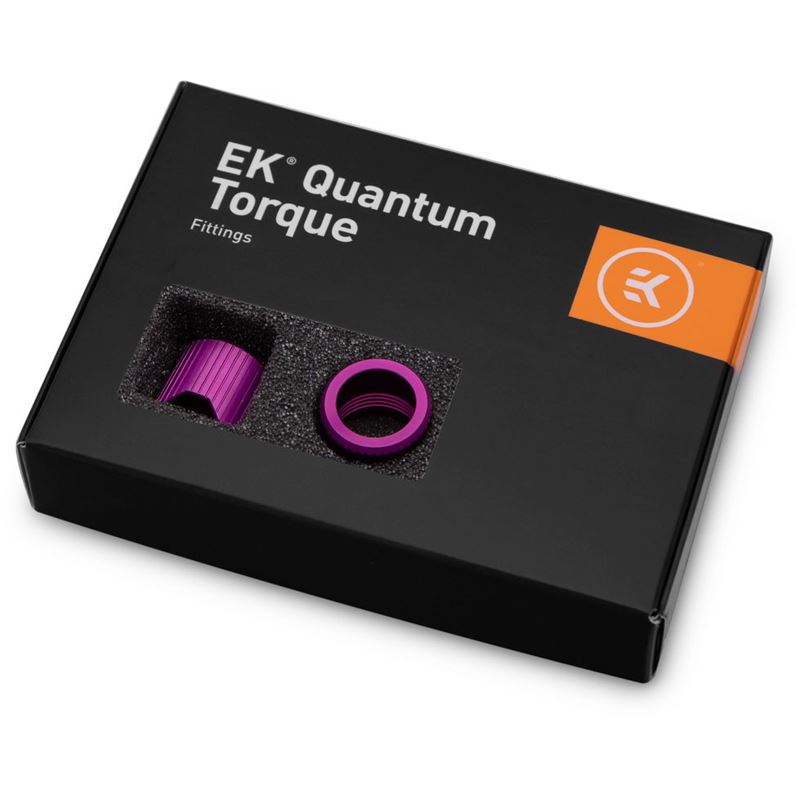EK Water Blocks EK-Quantum Torque Compression Ring 6-Pack STC 13 - Purple