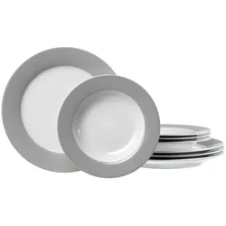 Ritzenhoff & Breker DOPPIO Tafelservice 8-teilig - Grau