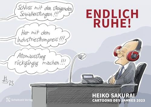 Heiko Sakurai - Endlich Ruhe! - Sakurai Cartoons des Jahres 2023: die besten Cartoons des Jahres von Heiko Sakurai - Preis vom 09.10.2026 07:28:09 h