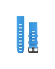 Garmin QuickFit Uhrarmband Cyanblau für D2 fenix 3 5X Foretrex 601 701 quatix 3 tactix Bravo Charlie (010-12741-02)