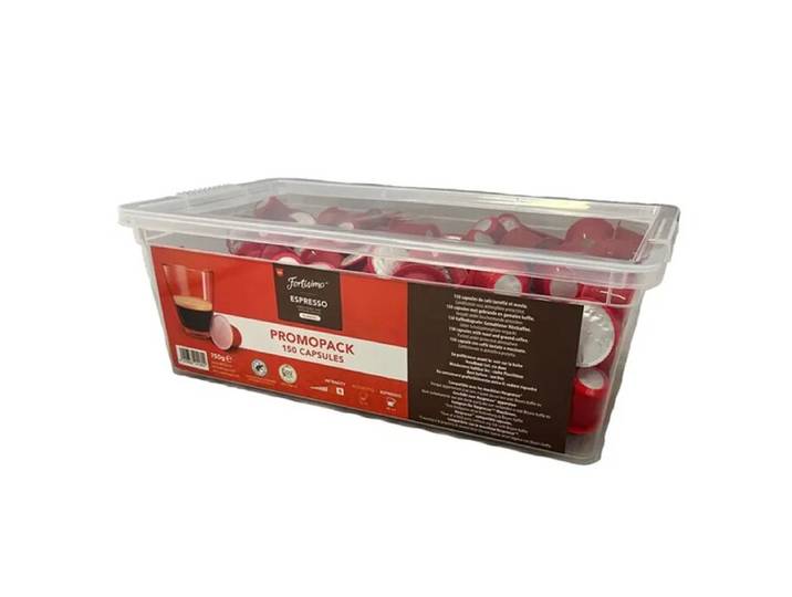 FORTISSIMO Capsules de Café compatibles Nespresso x150 capsules