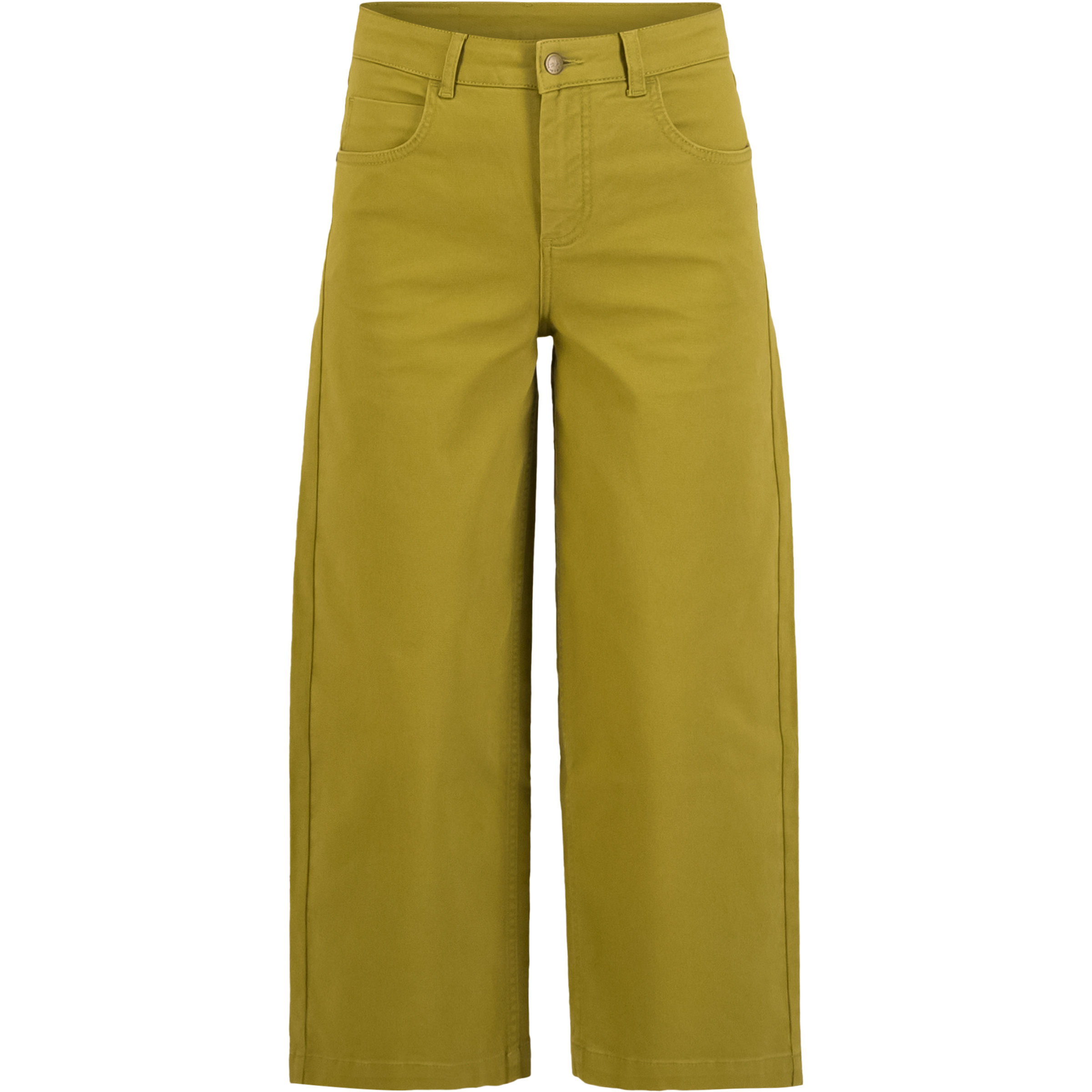 Blutsgeschwister High Waist Culotte Hose Damen Jeans & Freizeithose gruen Größe S Lifestyle Hautfreundlich