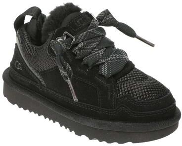 UGG Lowmel T - 8 Toddler Black Boot Medium