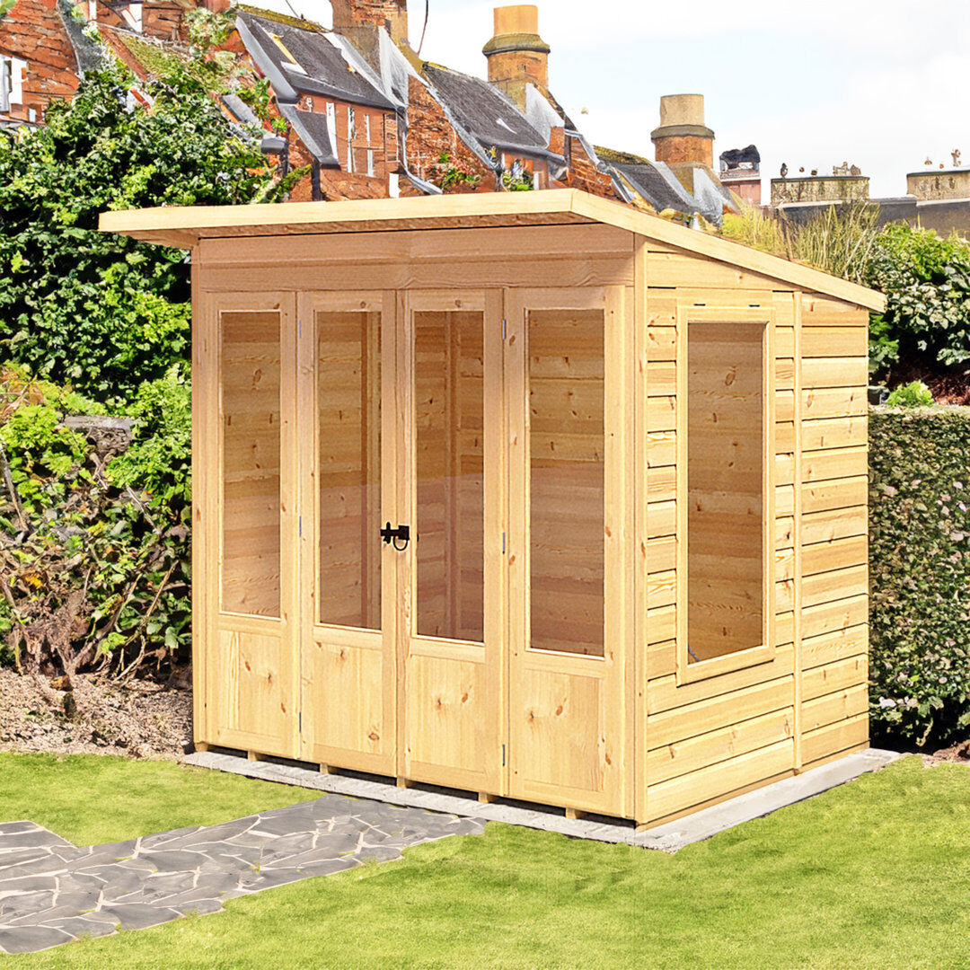 Shire GB Parham Pent 7 ft x 5 ft Shiplap Summerhouse