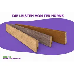 ter Hürne Leisten Neutral Leisten Boden SKL-G70 Dekor Sockelleiste Kristallweiß CC002 Dekor 2600x70x18 mm
