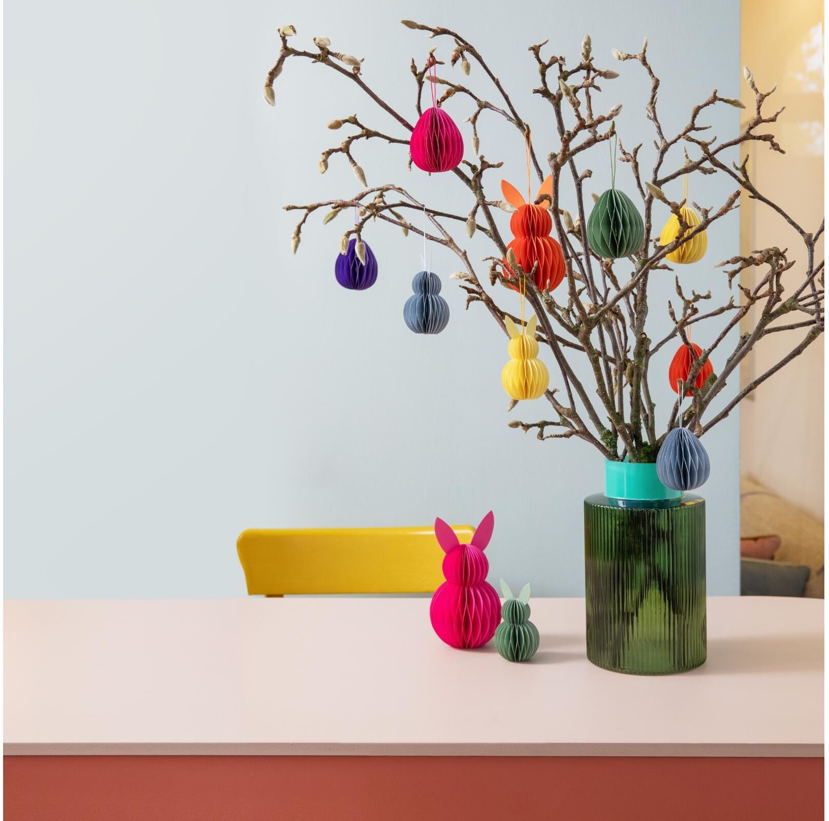 Dekohänger REISENTHEL "Baumschmuck 6 Stück", bunt (mehrfarbig), Dekohänger, Dekohänger mehrfarbig Einheitsgröße