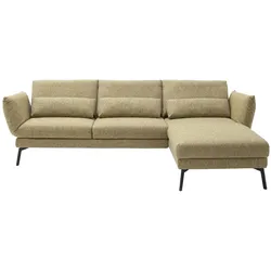 SCHÖNER WOHNEN Kollektion Ecksofa  Spin , gelb , Maße (cm): B: 329 H: 109 T: 224.0