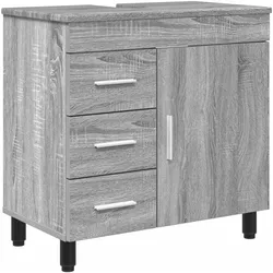 vidaXL, Badezimmerschrank, Badezimmerschrank (35 x 60 x 60 cm)