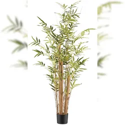 CREATIV green künstliche Pflanze Bambus vulgaris, ca 150cm