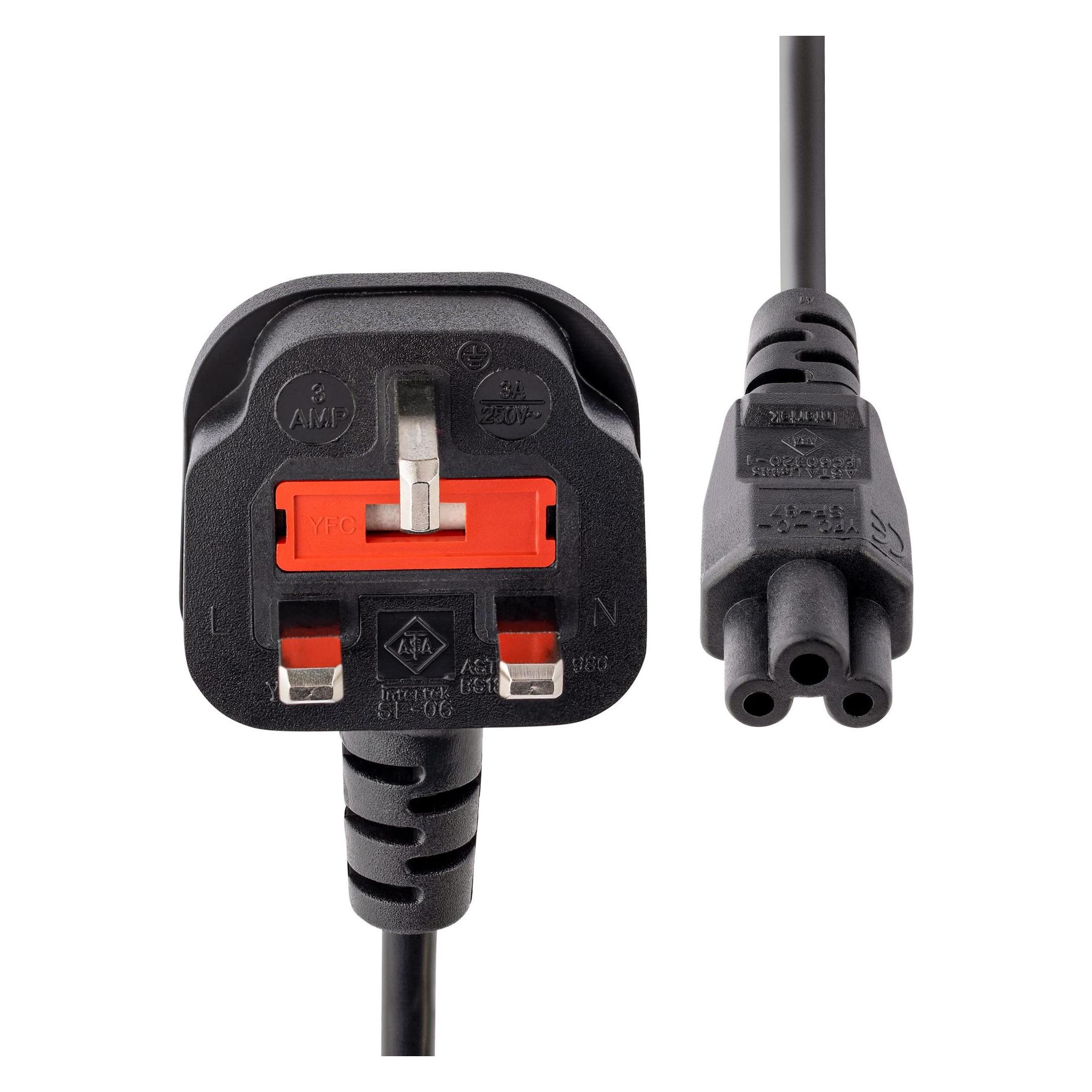Manhattan POWER CABLE/CORD UK 3PIN/C5 (1.80 m) (356435)