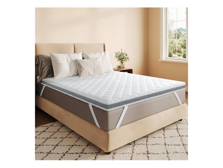 BedStory, Topper 180 x 200 cm Sehr Hart H6 Matratzentopper 180x200 in 6 Härtegraden, 7.6 cm hoch, Kaltschaum, (Packung), Doppelte Rutschfestigkeit, Maschinenwaschbarer Bezug, OEKO-TEX®