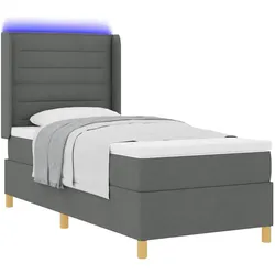 vidaXL, Boxspringbett, Faranina (Linien-Design) (90 x 190 cm)