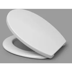 Haro WC-Sitz Pago 527651 weiss, Edelstahl Scharniere