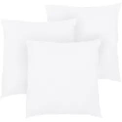 buttinette Kissenfüllung im 3er Pack, quadratisch, Größe: 40 x 40 cm