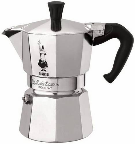 Bialetti Moka Express 9 Cup Espressokocher Silber