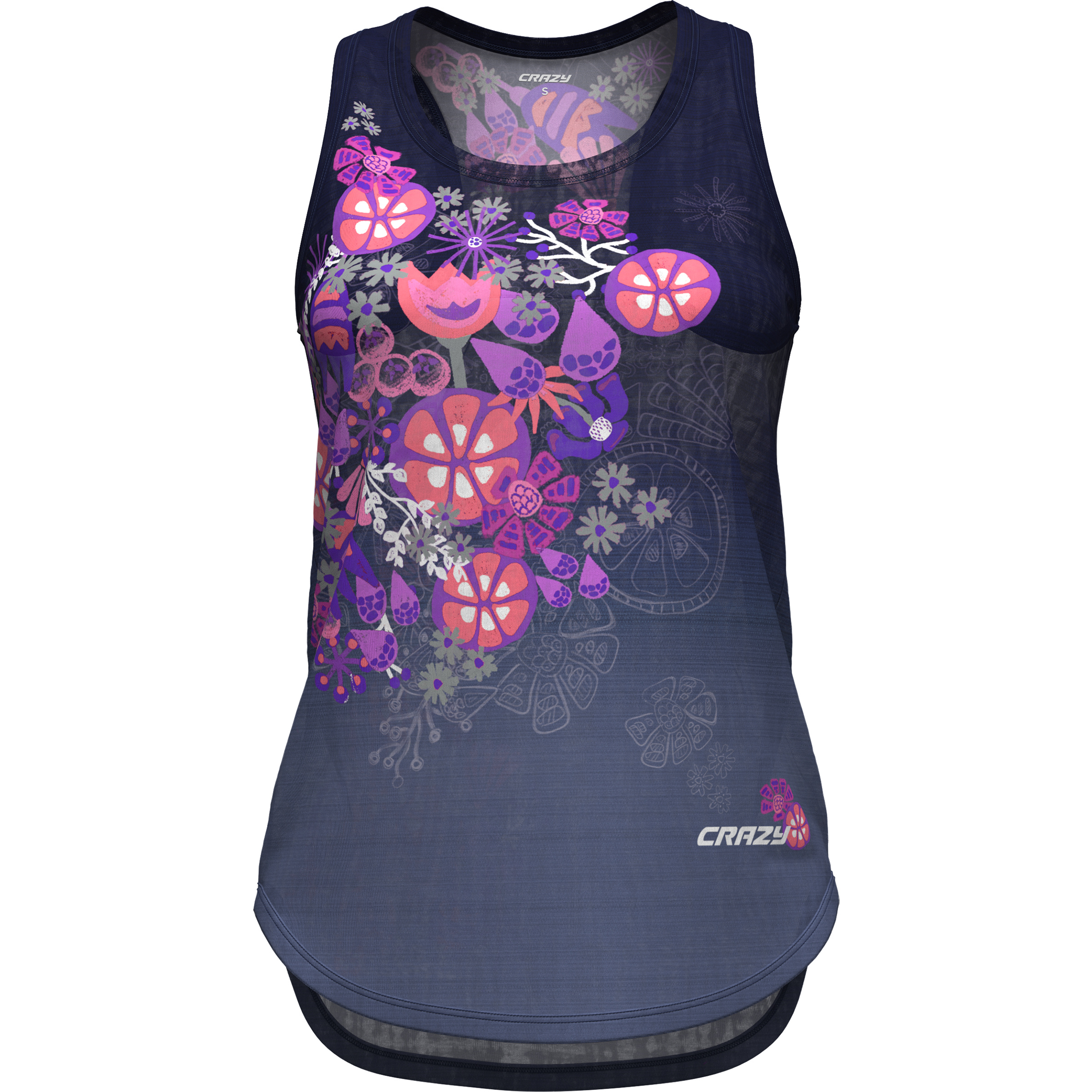 Crazy After Top Damen Tanktops lila Größe L Trekking Hautfreundlich