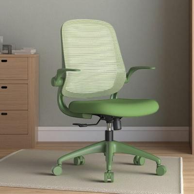 Mesh Task Chair with Flip-Up Armrests, Molded Foam Cushion & 300LB Capacity, Adjustable Swivel Rolling Work Chair