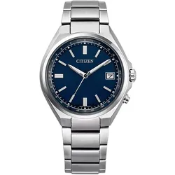 Citizen CB1160-55L Eco-Drive Solar Funkarmbanduhr Unisex Titan Blau