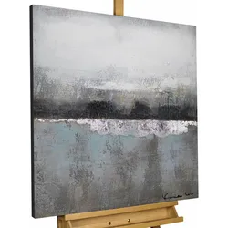 ACRYLBILD HANDGEMALT 80/80 cm