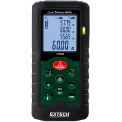 Extech, Laserentfernungsmesser, DT60M Laser-Entfernungsmesser (60 m, Laserentfernungsmesser)