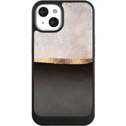 Nivocase Hülle für Apple iPhone 13 Handyhülle NIVOcore Case Schwarz Abstrakt Black & White Trends (Apple iPhone 13), Smartphone Hülle, Schwarz