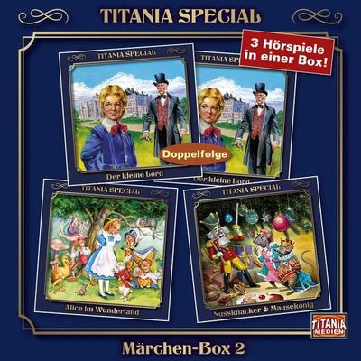 Der kleine Lord, Alice im Wunderland, Nussknacker & Mausekönig - Frances Hodgson Burnett,Lewis Carroll,E.T.A. Hoffmann, Audio, 4251777705094