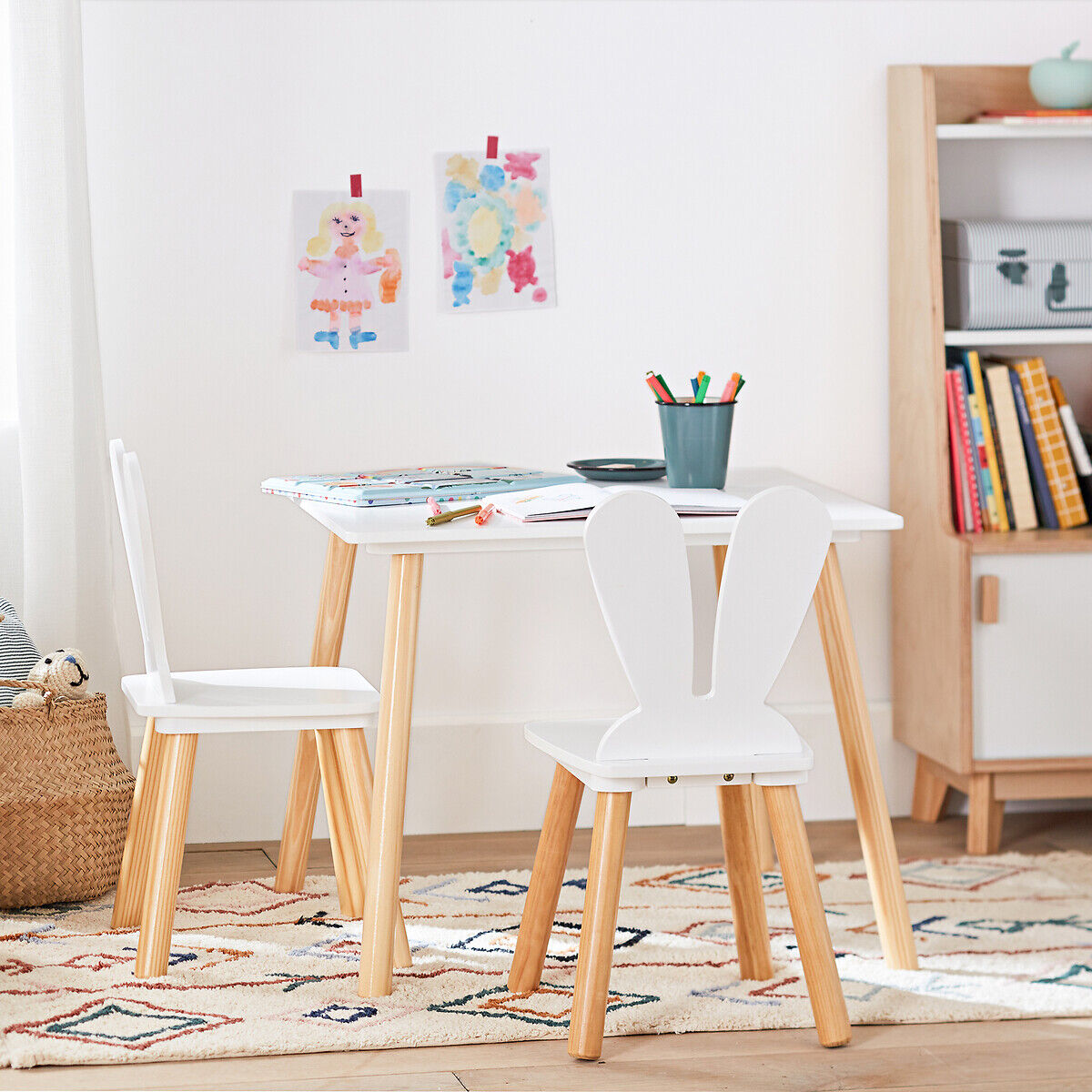 LA REDOUTE INTERIEURS Chaise lapin maternelle, Aglaee