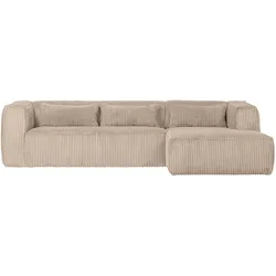 Ecksofa Bean Sandfarben S: 305x175cm