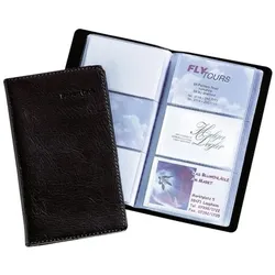 Sigel Visitenkarten-Mappe VZ171, 11x1.2x19.2 cm