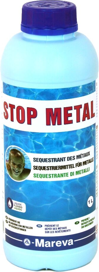 Séquestrant métaux piscine Mareva STOP-METAL bidon 1L