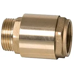 Rückflussverhinderer für Rohrleitungseinbau IG / AG 3/4"