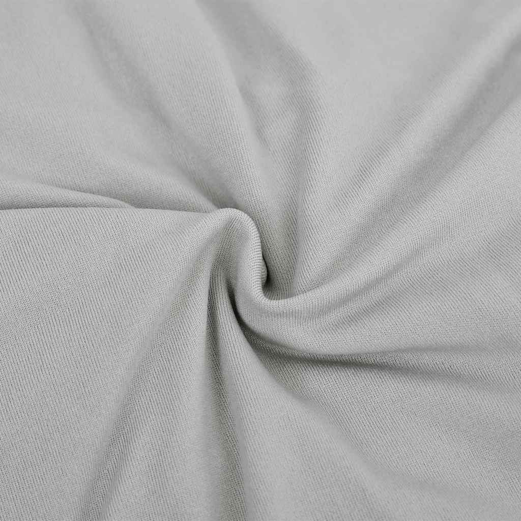 vidaXL Housse extensible de canapé Gris Jersey de polyester