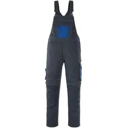 Latzhose "LEIPZIG" Unique - 90C58 - schwarzblau/kornblau