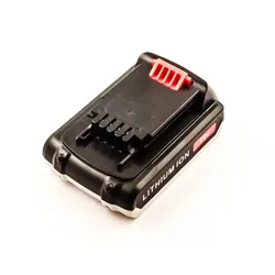Akku für BLACK & DECKER Akku-Heckenschere GTC 1820L, Akku-Typ GTC 1843L, 18V, 1.5Ah, Li-Ion