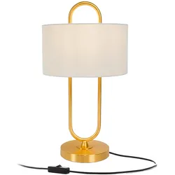 Relaxdays, Tischlampe, Tischlampe (E27)